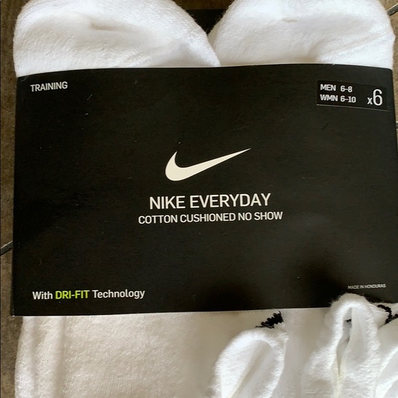 NIKE EVERYDAY COTTON CUSHIONED NO SHOW SOCKS - Picture 10 of 16